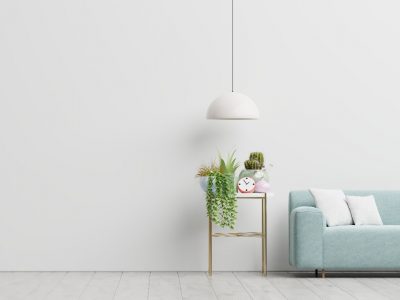 Ponadczasowa biel na ścianie – proste rozwiązanie dekoracyjne