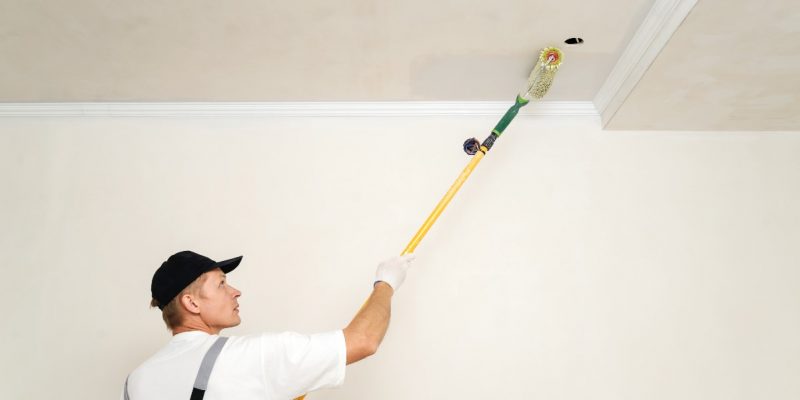 3 błędy, których nie możesz popełnić podczas malowania sufitu