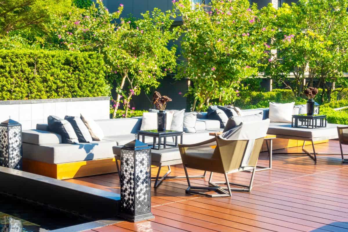 Terrace with garden – how to care and decorate?