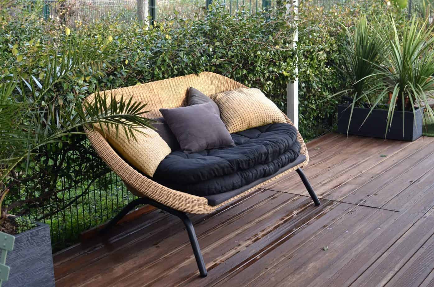 How to care for garden furniture made of rattan? Cleaning and care